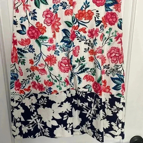 Eliza J Floral Lace Spring Shift Dress Sz 6 - Picture 9 of 10